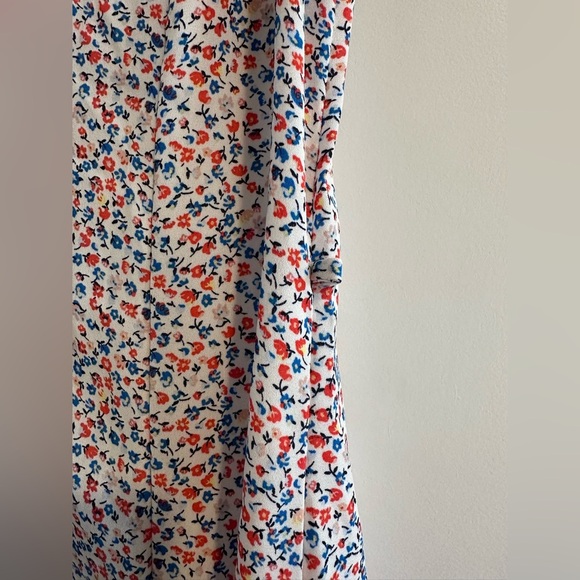 Sienna Sky Floral Spaghetti Strap Button Up Midi Dress - Picture 4 of 6